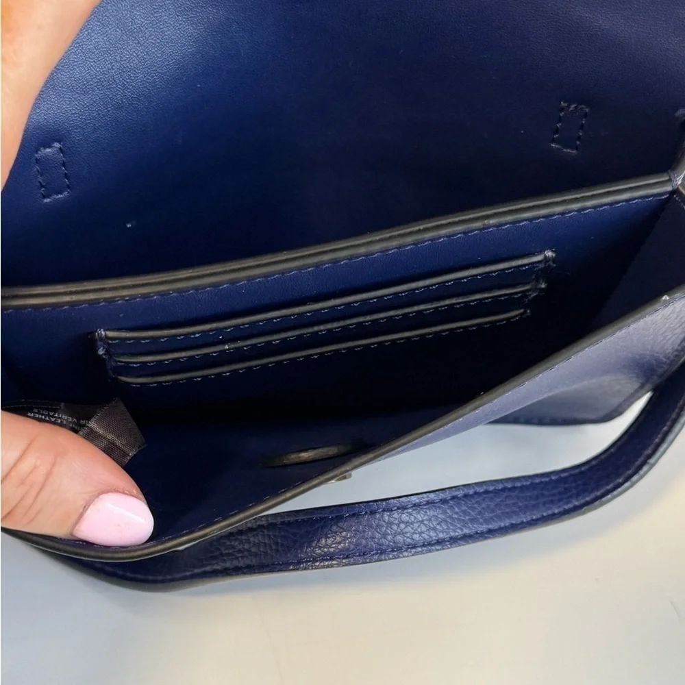 Melrose and Market deep blue/purple small crossbody